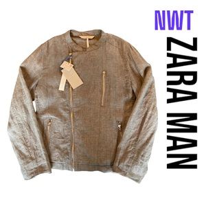 ZARA MAN Linen Jacket